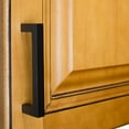 thumbnail image 3 of GlideRite 3.75 in. Center Solid Square Bar Cabinet Pulls, Matte Black, Pack of 10, 3 of 4