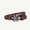 coffee color, variant on Retro flower buckle belt women's genuine leather cowhide fashion versatile decorative jeans pin buckle belt accessories new