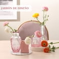 thumbnail image 3 of VIOPY Juego de 22 Floreros Decorativos para Mesa, Jarrones para Centro de Mesa, Floreros de Cristal, Floreros Peque&ntilde;os de Vidrio, con Relieve Cl&aacute;sico Transparentes para Hogar y B, 3 of 8