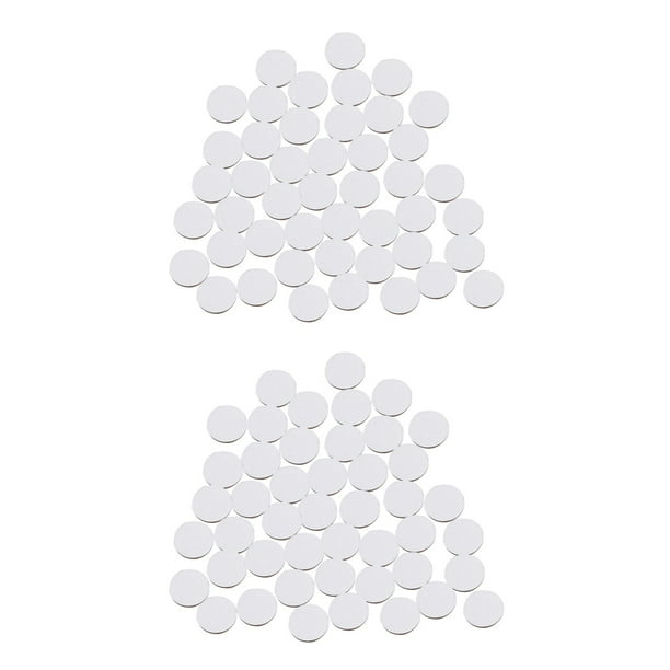 Almohadillas de Fieltro Redondas para Muebles Autoadhesivas para Superficies Duras 96 Piezas