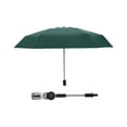 thumbnail image 3 of MesaSe Beach Chair Umbrella 90cm Diamter Adjustable with Clip Fixing Device Lightweight Green, 3 of 9
