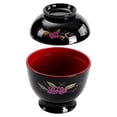 thumbnail image 4 of DOLITY Miso Soup Bowl Kitchen Multipurpose Tableware for Instant Noodle Fruit Ramen plum blossom pattern, 4 of 9