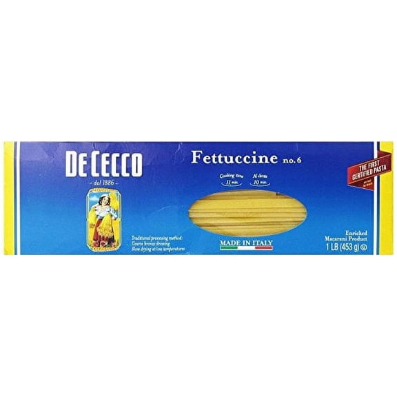 De Cecco VSA0006 Pasta Fettucini 20-1 Pound