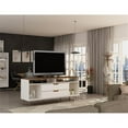 thumbnail image 2 of Rockefeller 62.99 TV Stand with Metal Legs and 2 Drawers, 2 of 8