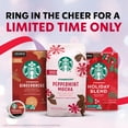 thumbnail image 6 of Starbucks VIA Peppermint Mocha Latte, Light Roast Instant Coffee Packets, 5 Ct, 6 of 7