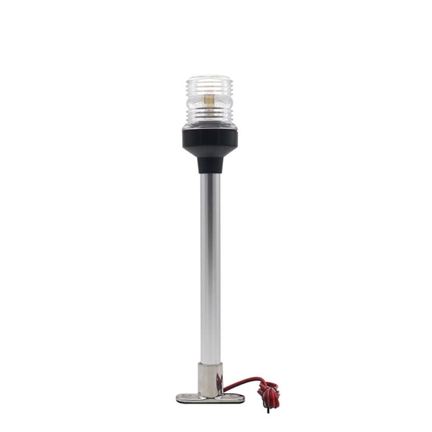 Luz De Barco Led Ip66 Luz De Navegación Marina A Prueba De Agua 360 Grados Luz De Barco Náutica Redonda Lámpara De Ancla De Fácil Instalación Brillante Para Pontón De Yate De Pesca Vogacara VI009503-01