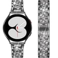 thumbnail image 4 of Yepband 20mm 22mm Bling Stainless Steel Bands for Galaxy Watch 5 4 40mm 44mm /Watch 5 Pro 45mm/Galaxy Watch 4 Classic 42mm 46mm/Samsung Galaxy Watch Active 2 3/Galaxy Watch 3 45mm 46mm Gear S3 S4 46mm, 4 of 8