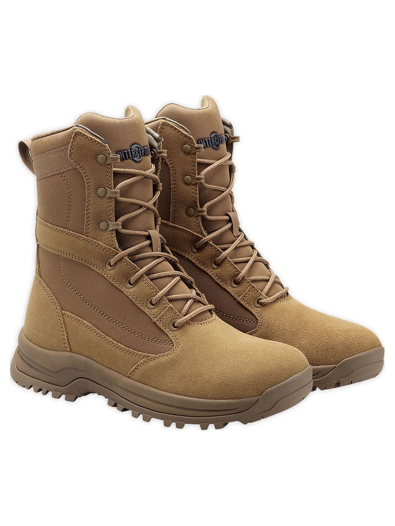 Coyote Brown Maelstrom Mil Lite Combat Boots Composite Toe Boots