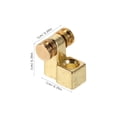 thumbnail image 2 of TEHAUX 4 Sets String Tree Guitar Components with Smooth Installation for Electric Guitar Strings, 2 of 8