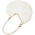 thumbnail image 7 of Bohemia Crochet Handwoven Seashell Bag Women Summer Beach Bag Boho Evening Clutch Purses Shoulder Crossbody Bags 2026, 7 of 7
