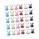 thumbnail image 3 of 30 figuras de vacas en miniatura, accesorios de resina para paisajismo, pequeños animales de dibujos animados Multicolor, 3 of 9