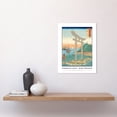 thumbnail image 2 of Tanokuchi Coast, Yugasan torii Bizen Province Utagawa Hiroshige Japanese Woodblock Titled Work Wall Art Poster Print Picture, 2 of 4