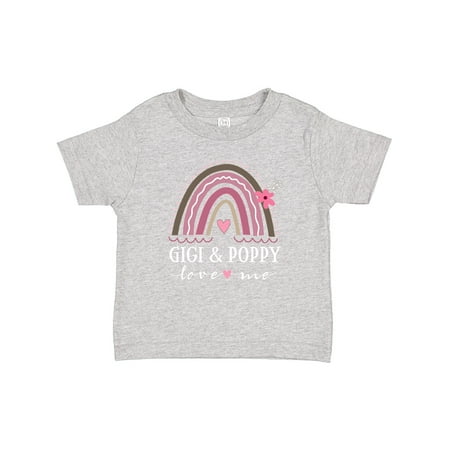 

Inktastic Gigi and Poppy Love Me Rainbow Gift Baby Girl T-Shirt