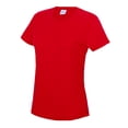 thumbnail image 1 of Just Cool- Camiseta de deporte lisa para chica/mujer (Rojo Fuego), 1 of 2