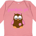 thumbnail image 4 of Inktastic Grandpa's Girl - Owl Girls Long Sleeve Baby Bodysuit, 4 of 5