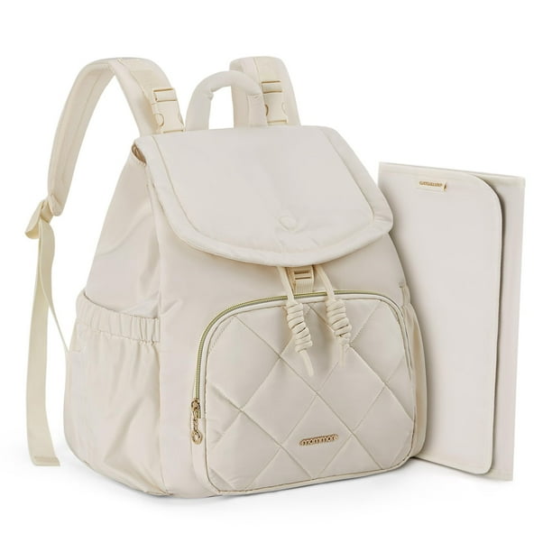 Mochila mommore pequeña para viajar con correas para cochecito