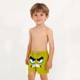 thumbnail image 3 of FcBaudy Children's Pocket Shorts Drawstring Elastic Printed Casual Swim Trunks five point pants, 3 of 8