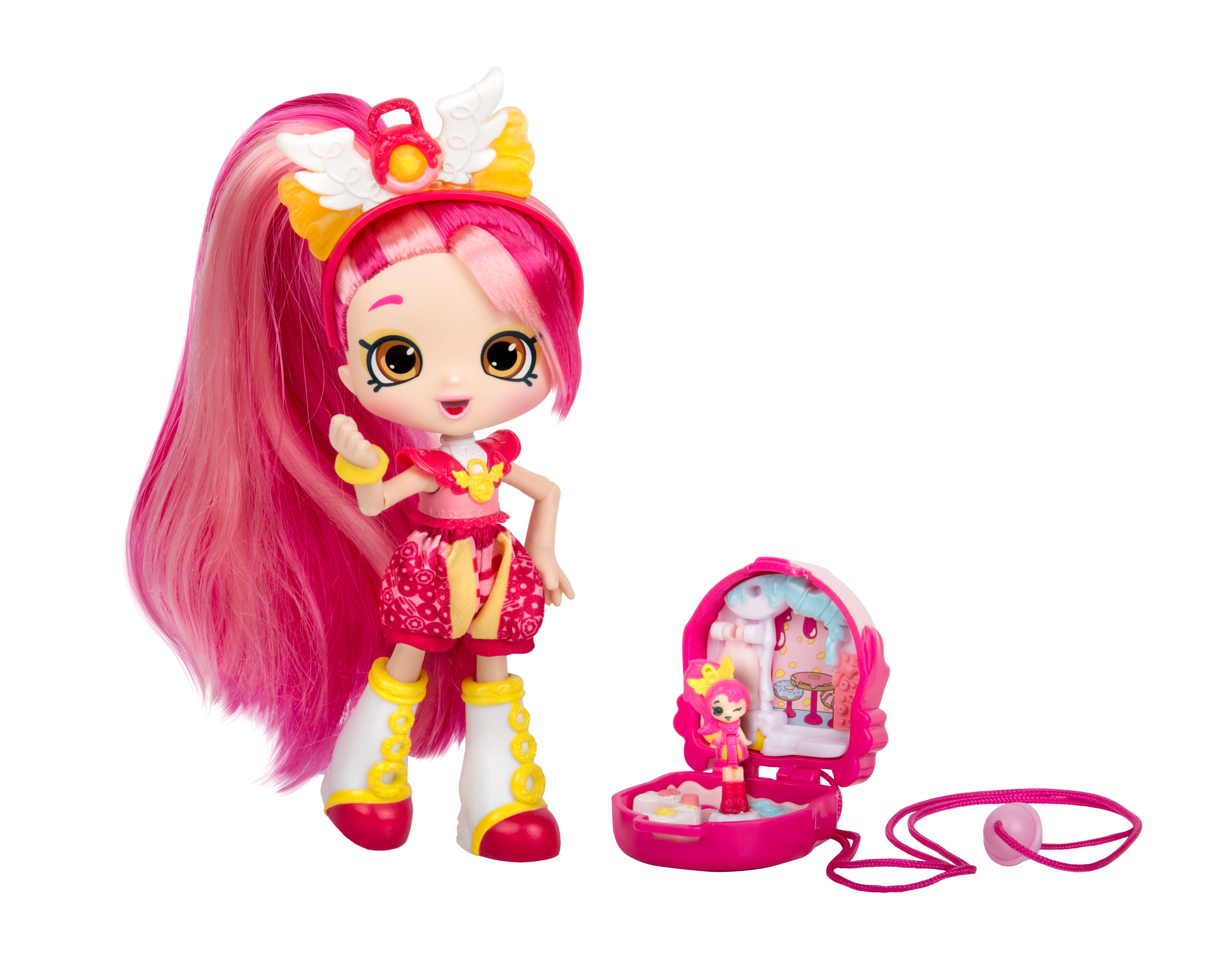 Shopkins Lil' Secrets, Shoppies Doll with Mini Playset, Donatina - Walmart.com - Walmart.com