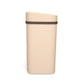 thumbnail image 3 of DZT-12-5WH Bedroom or Bathroom Automatic Touchless Infrared Motion Sensor Trash Can, 3 Gal 12 L, ABS Plastic (Rectangular, Cream) Trashcan, 3 of 10