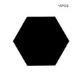 thumbnail image 2 of Espejo pegatinas de pared único exquisito interior hexagonal hogar adorno habitaciones decoraciones espejos decoraciones paredes adornos negro 15 piezas Methold HA047854-01B, 2 of 7