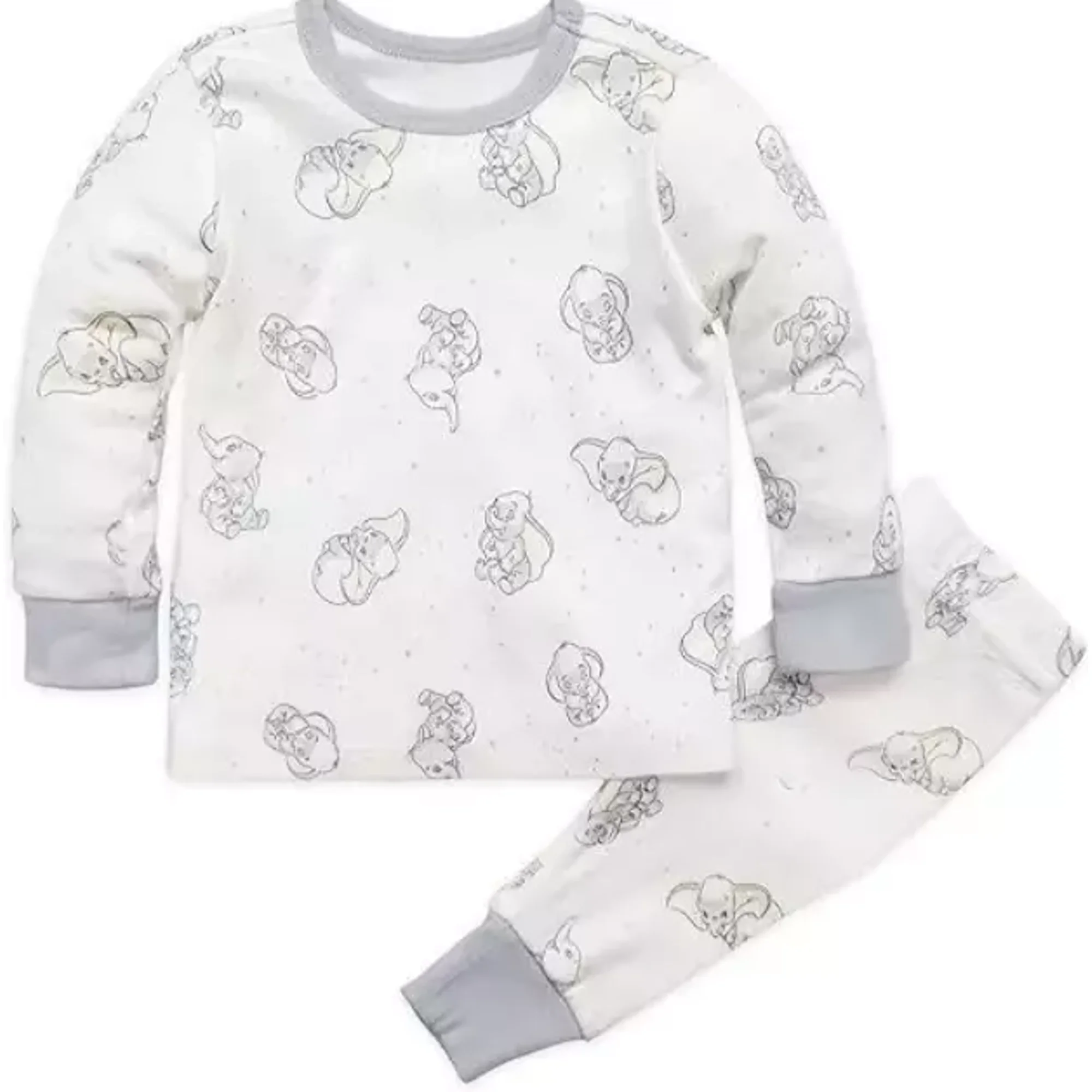 Disney Dumbo PJ PALS for Baby, Size 12-18 Months Multicolored