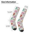 thumbnail image 5 of Balery Skull And Flowers Fun Novelty Socks Men'S Women'S Crew Socks Funny Crazy Novelty Socks Quirky And Cool Socks, 5 of 9