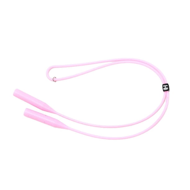 LUVCLS Cordón ajustable para gafas deportivas con hebilla de cabeza redonda de silicona