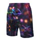 thumbnail image 4 of Balery Glowing Chameleon Fantasy Art Traje de Baño Estilo Hawaiano para Hombre, Shorts de Secado Rápido con Bolsillos-3X-Large, 4 of 6