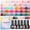 35 Colors Gel Polish, variant on Coscelia 40PC Gel Nail Polish Set Pink Nude Red Multi Type Top Base Coat Kit Glitter 35 Colors Gel Polish Set Nail Art DIY at Home Gift for Women