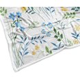 thumbnail image 5 of White Wildflowers Floral Throw Blanket, Botanical Floral Printed Blanket Flannel Throws to Decorate Room and Bedroom Floral Bedding, Rustic Throw Blanket,50" X 60"., 5 of 5