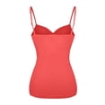 thumbnail image 6 of jiaxiM Built In Bra Tank Top Sleeveless Comfy Stretch Summer Tshirt Pilates Gym Activewear Wirefree Support Sleeping Undershirt, 6 of 8