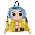 thumbnail image 1 of Mochila Loungefly Laika Coraline Cat Cosplay para niños Dimensiones 9 x 10.5 x 4.5 pulgadas, 1 of 1