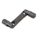 thumbnail image 3 of Eje de transmisión RC de acero negro, anticorrosión, eje de transmisión de 57-70mm para coche de escalada Axial 1/24 SCX24, 3 of 8