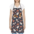 thumbnail image 3 of Pofeuu Funny Dogs Print Aprons with Pockets, Cute Aprons for Kitchen, Cooking, Server, Barber, Chef Apron, 3 of 7