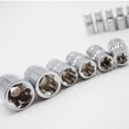 thumbnail image 2 of 11pcs 1/4" 3/8" for Torx Star Socket Set E Type Sockets Wrench Head Auto Repair Tool, 2 of 7