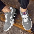 thumbnail image 3 of 2023 Men Sneakers Breathable Running Shoes Women Outdoor Sport Fashion Comfortable Casual Couples Gym Shoes 6300-Red 36, 3 of 6