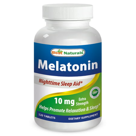 Best Naturals Melatonin 10 mg 120 Tablets