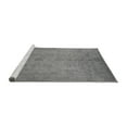 thumbnail image 2 of Ahgly Company Machine Washable Indoor Square Oriental Gray Industrial Area Rugs, 6' Square, 2 of 4