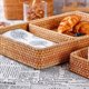 thumbnail image 4 of 4X Cesta de Almacenamiento Tejida A Mano Bandeja de Almacenamiento de RatáN Cestas de Mimbre Pan Fruta Comida Desayuno Caja de ExhibicióN DecoracióN del Hogar -C, 4 of 9