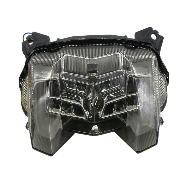 Accesorios para luz trasera de motocicleta, luz de freno para MT-09 2017-2020 Tapa negra