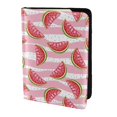 thumbnail image 2 of Pofeuu Cute Watermelon Print Travel Document Organizer Passport Holder Men Women for Family (6.5 in x 4.5 in),Wallet Holder Credit Card Clutch Bag Case, 2 of 5