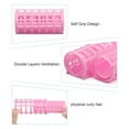 thumbnail image 5 of Self Grip Hair Rollers, 10 Pcs Snap on Rollers Set, 0.98x2.64 inch Plastic Roller Hair Curlers with Comb for Short Fine Thin Hair(Random Color), 5 of 8