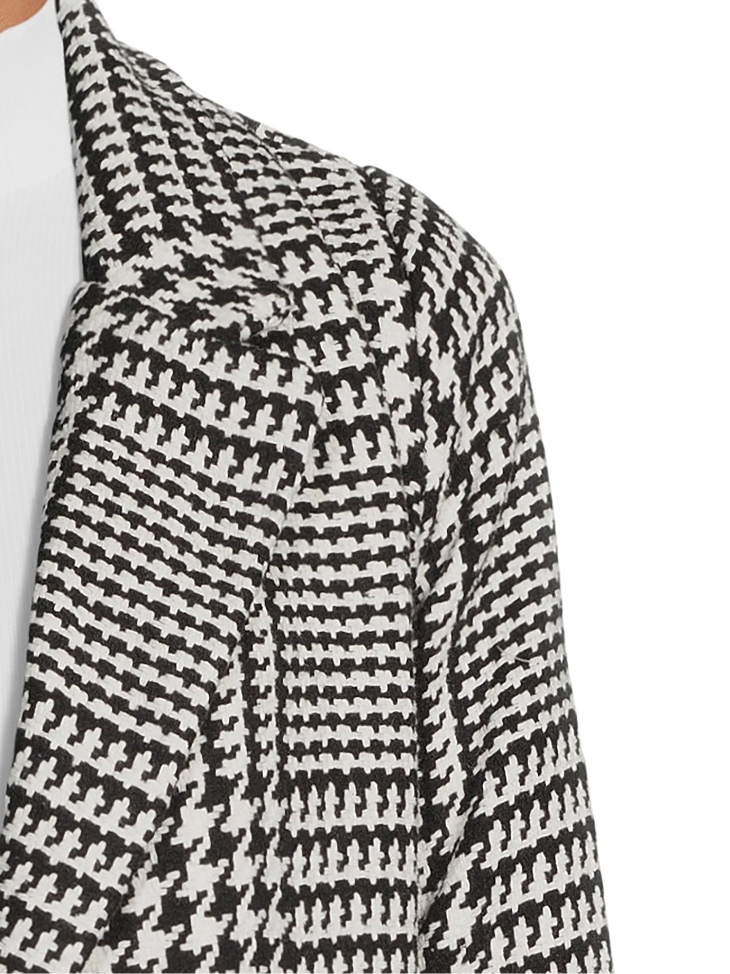 Jason Maxwell Women's and Women's Plus Long Coat with Tie Belt, Sizes S-3X