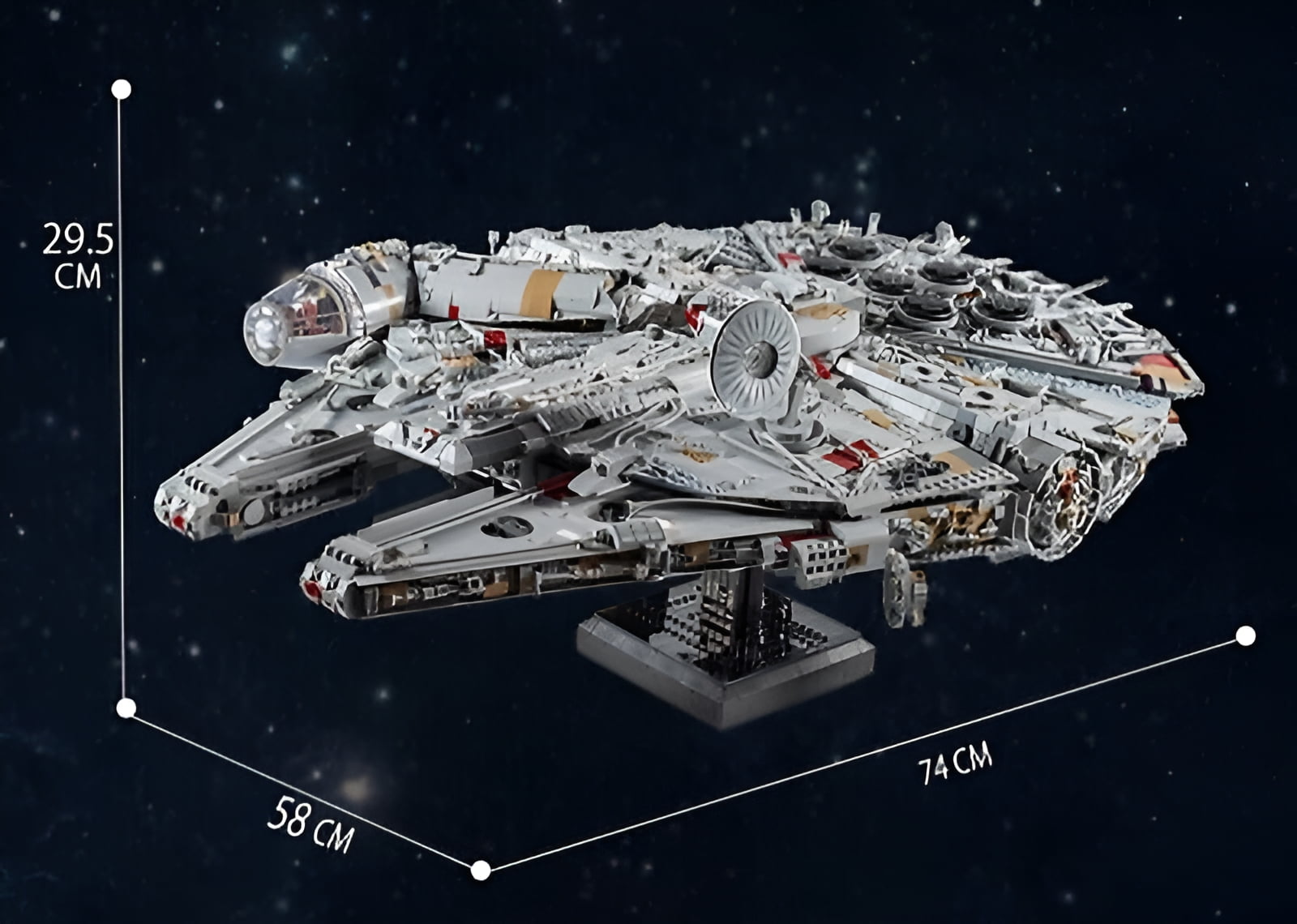 Mould King Millennium Falcon Star Wars Building Set in Dominican Republic at DOP 28984 Rating 5