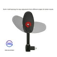 thumbnail image 4 of Motorcycles Handlebar End Adjustable Rearview Reflector Convex For 7/8" 22mm End Electric Vehicle 2pcs, 4 of 13