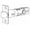 Multicolor, variant on Baldwin 5300 Replacement Latch, Lifetime Polished Brass