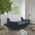 thumbnail image 4 of Flash Furniture Delphine Living Room Sofa, Navy Fabric, 4 of 12