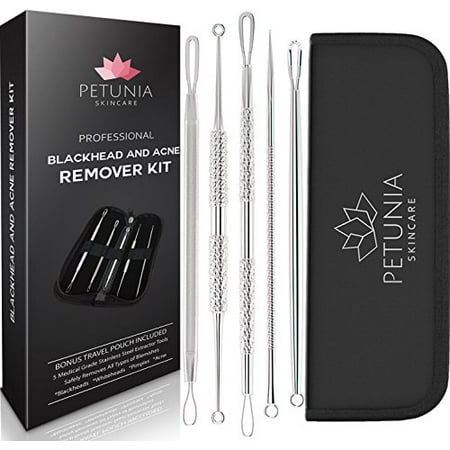 Best Blackhead & Acne Remover Kit to Extract Blemishes and Pimples - 5 (The Best Blemish Remover)