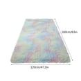 thumbnail image 3 of Ultra Soft Purple Pink Ombre Shaggy Area Rug Washable Non Slip Plush Carpet for Living Room Bedroom Nursery Entryway Full Coverage Floor Mat, 3 of 5
