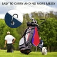 thumbnail image 4 of Toalla de golf Uxcell de microfibra con patrón de waffle con clip de bloqueo - [Azul marino - 23.6 IN] Toalla para palo de golf, 4 of 6